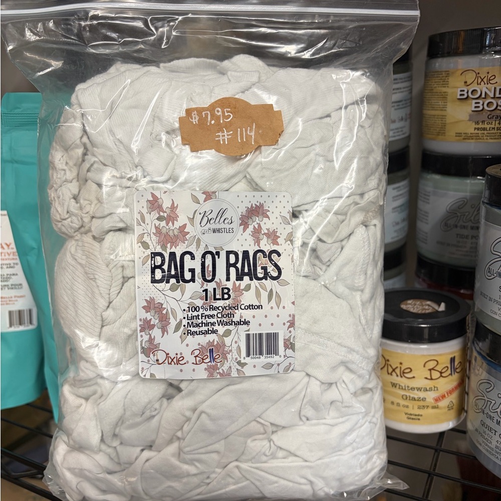 Bag O' Rags - White